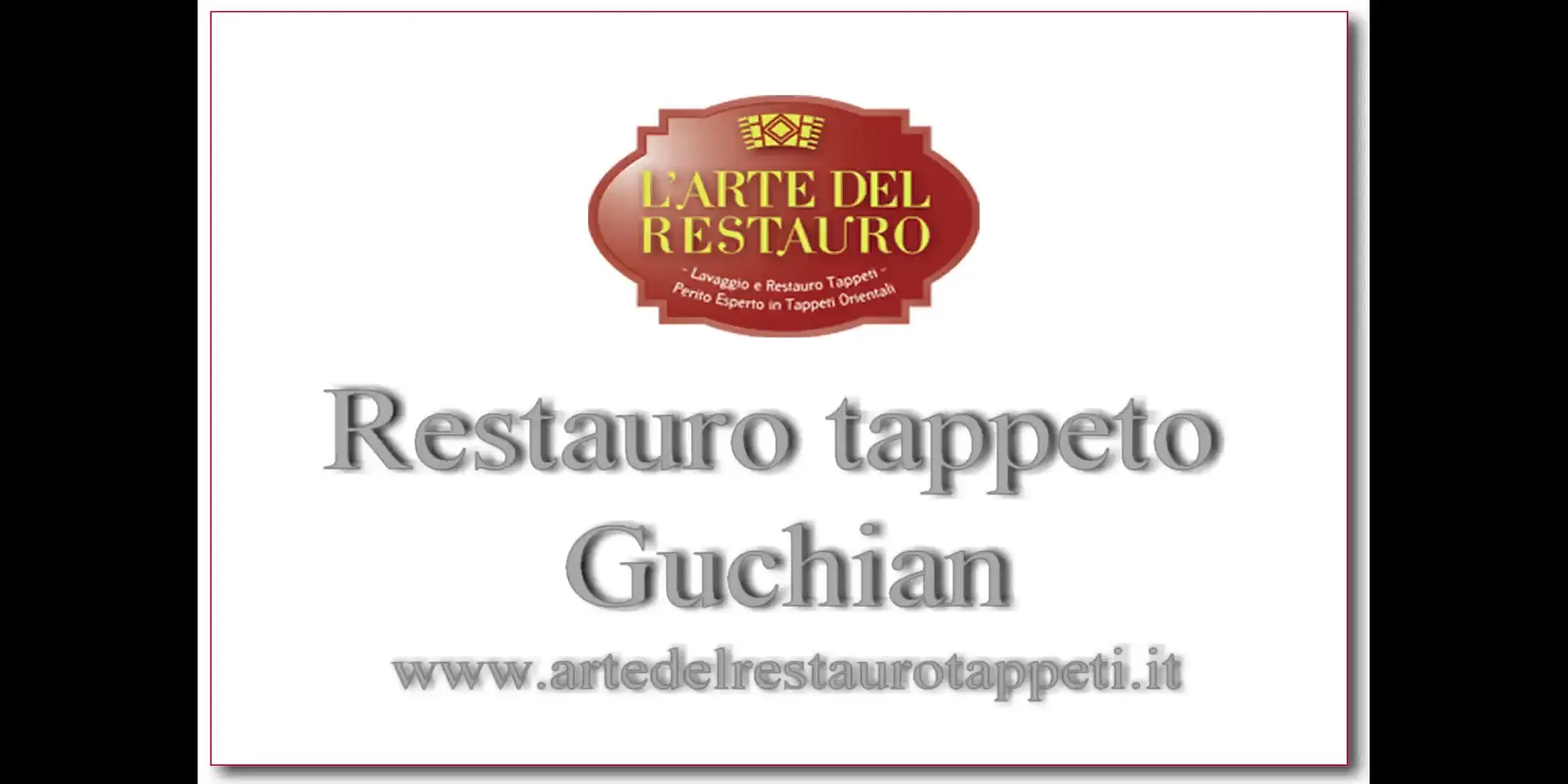 Restauro di un tappeto Guchian